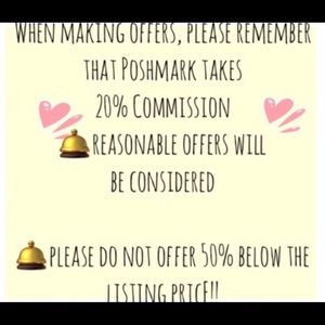 💰I love reasonable offers💰